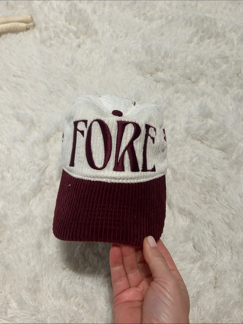 Fore All Corduroy Hat
